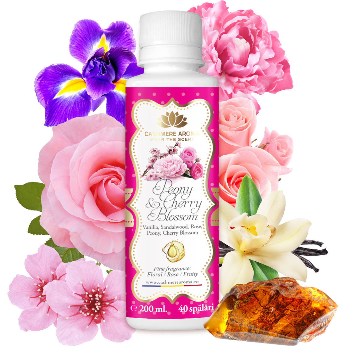 Peony & Cherry Blossom Laundry Perfume 200ml
