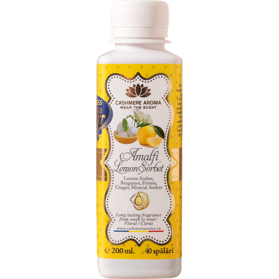 Amalfi Lemon Sorbet Laundry Perfume „Timeless Aroma Boost” 200ml