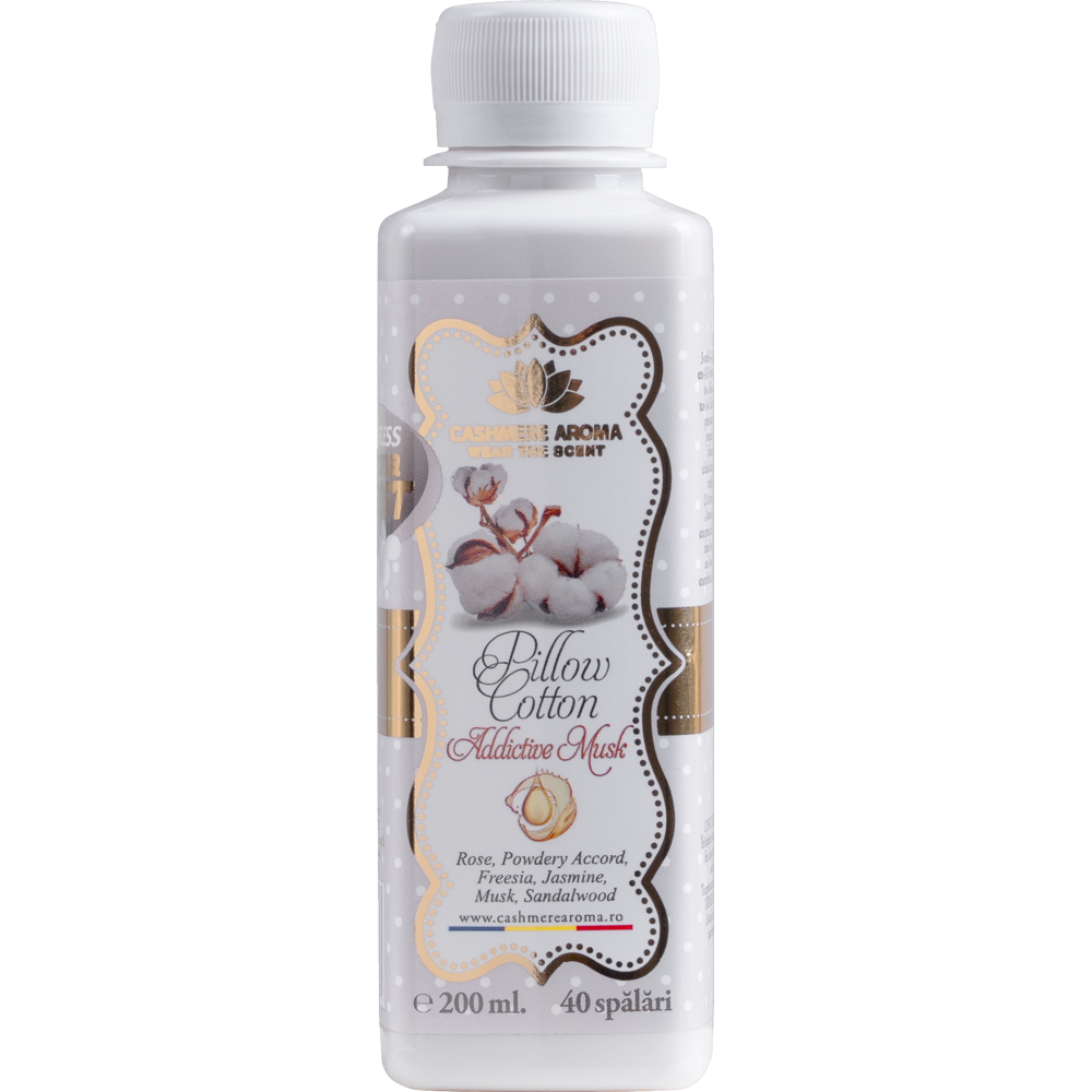 Pillow Cotton Addictive Musk Laundry Perfume „Timeless Aroma Boost” - Limited Edition, 200ml