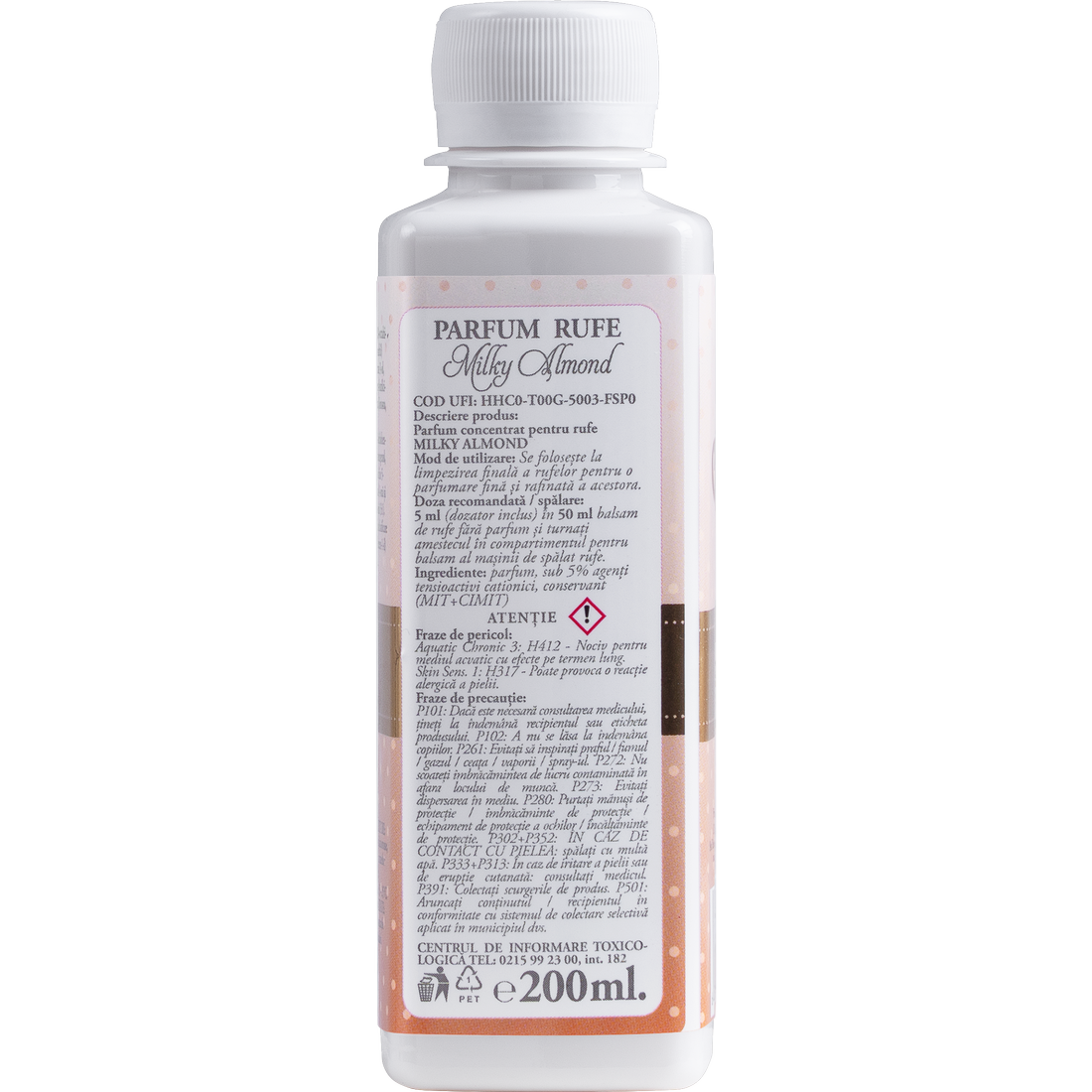 Milky Almond Laundry Perfume „Timeless Aroma Boost” 200ml