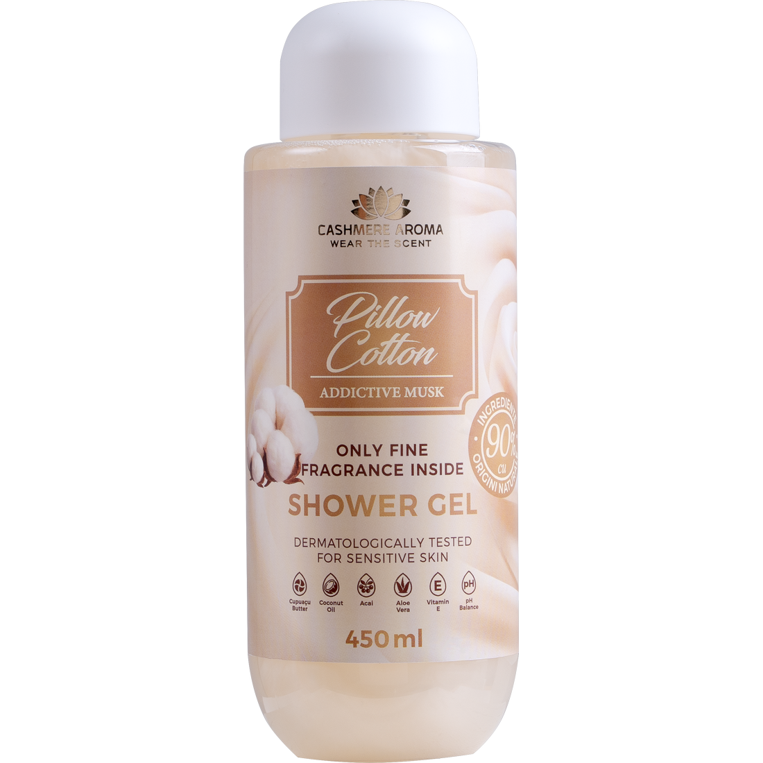 Pillow Cotton Addictive Musk Shower Gel 450ml
