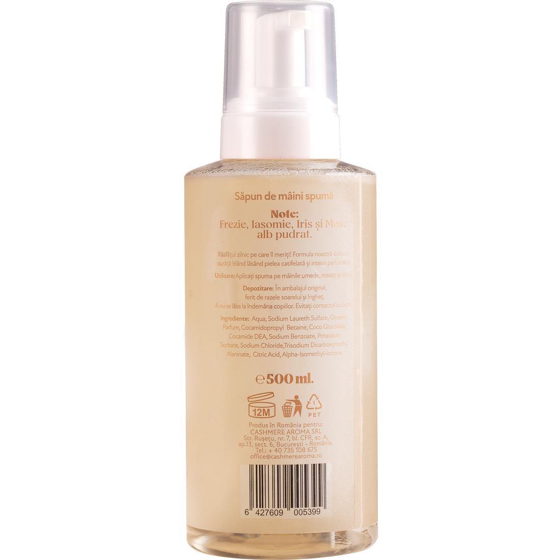 Pillow Cotton Addictive Musk Foaming Hand Soap 500 ml