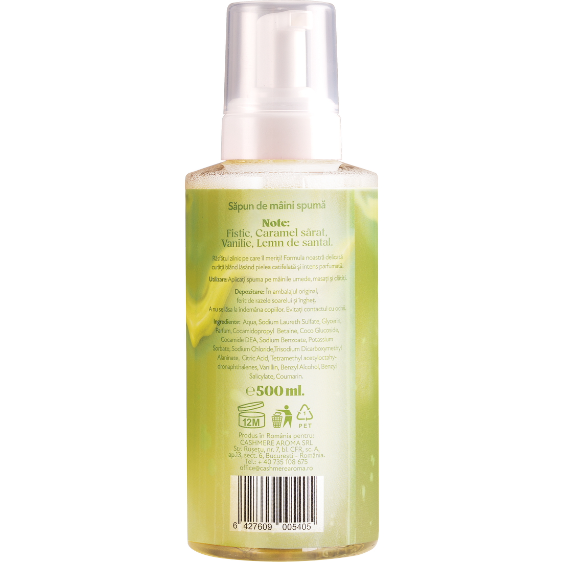 Pistachio Crush Foaming Hand Soap 500ml