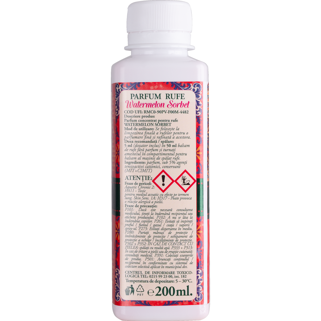 Watermelon Sorbet Laundry Perfume „Timeless Aroma Boost” - Limited Edition, 200ml