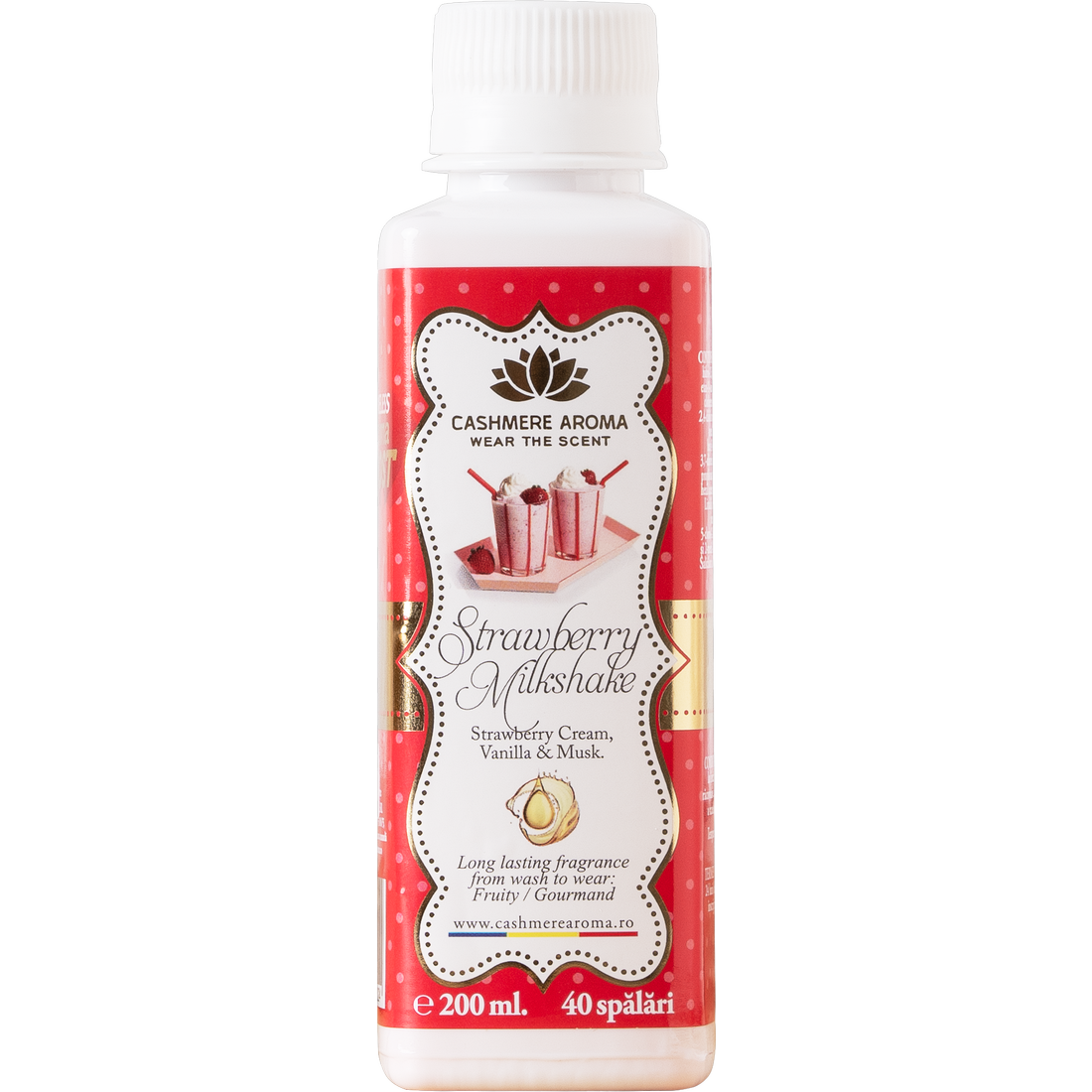 Strawberry Milkshake Laundry Perfume „Timeless Aroma Boost” 200ml