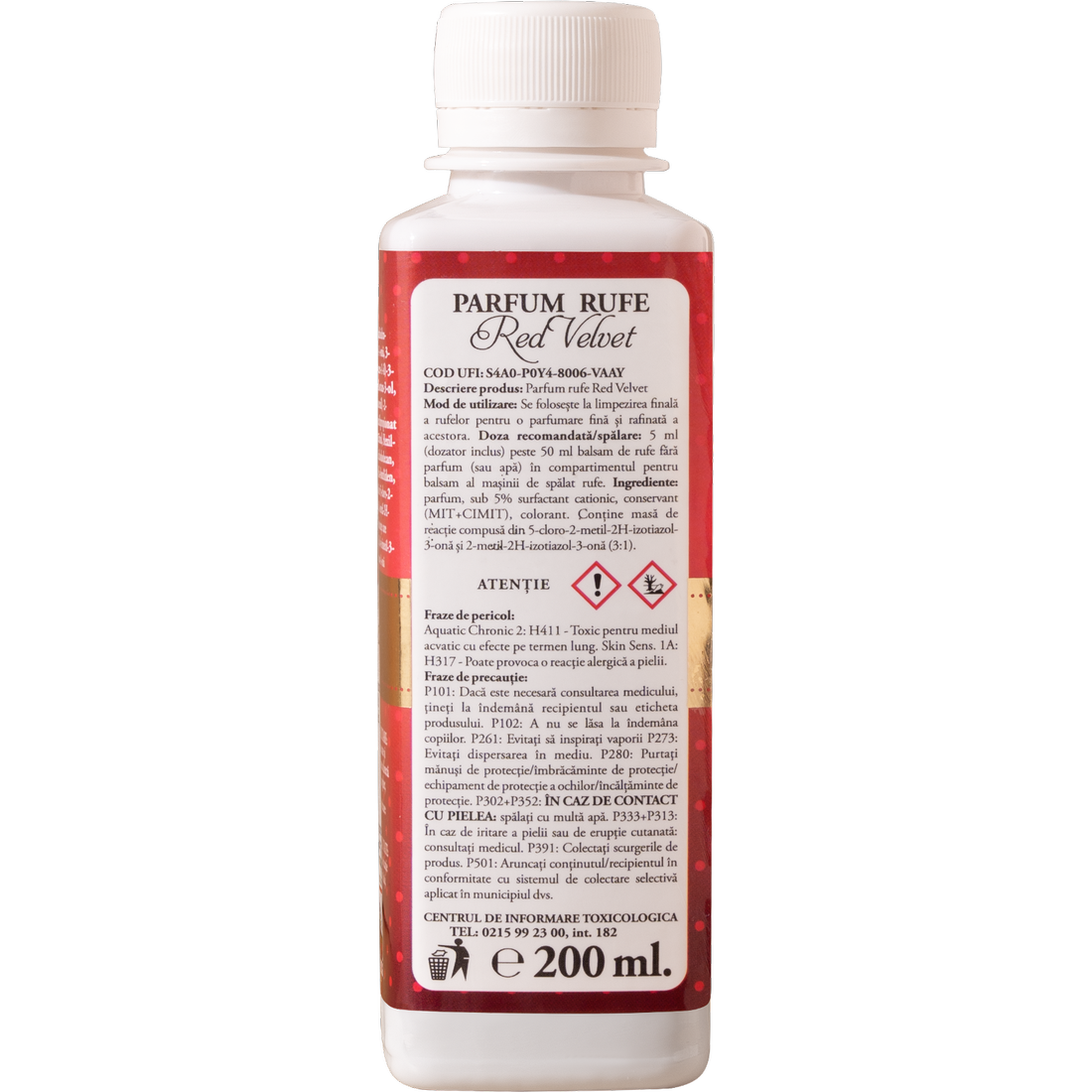 Red Velvet Laundry Perfume „Timeless Aroma Boost” 200ml