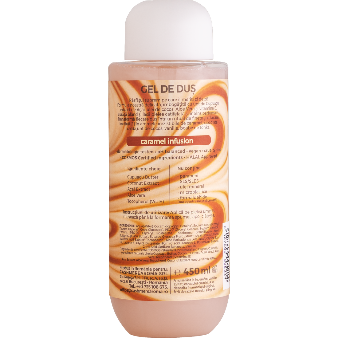 Caramel Infusion Shower Gel 450ml