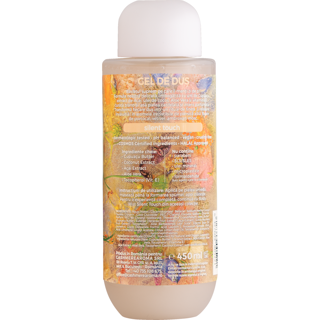 Silent Touch Shower Gel 450ml