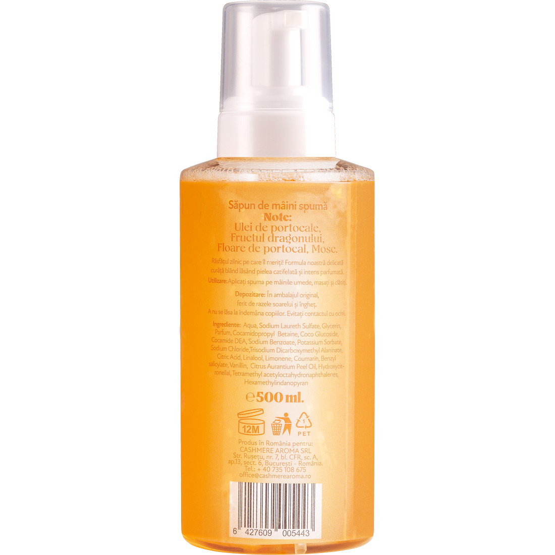 Sunglazed Foaming Hand Soap 500ml