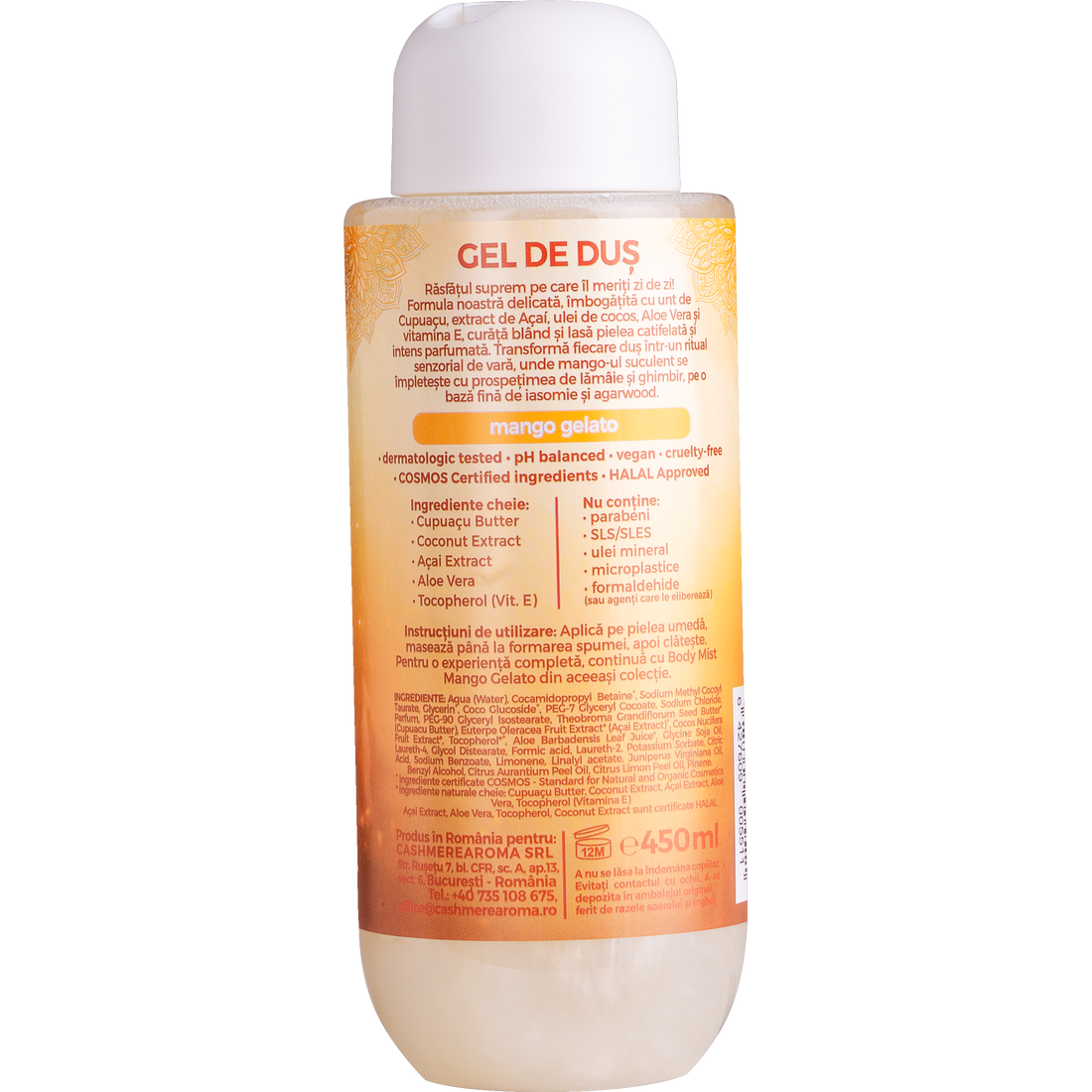 Mango Gelato Shower Gel - Limited Edition 450ml