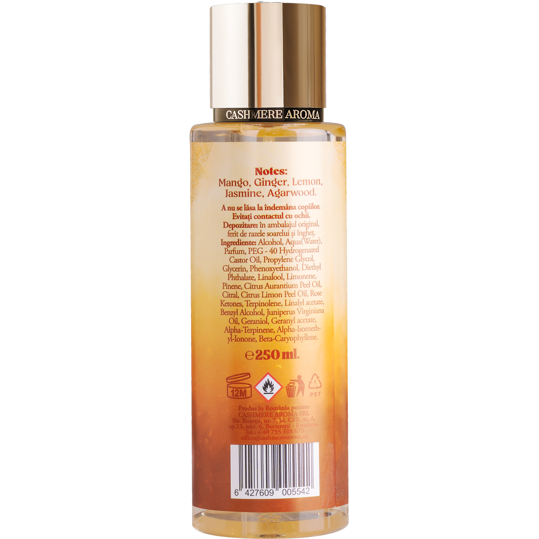 Mango Gelato Body Mist - Limited Edition 250ml