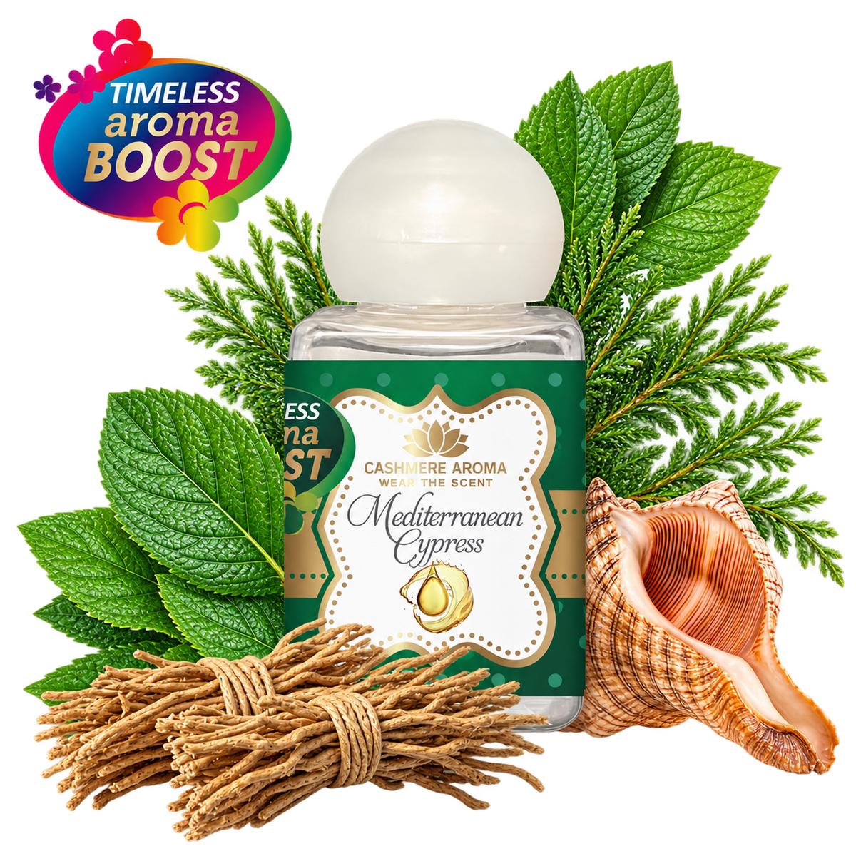 Mediterranean Cypress Tester Laundry Perfume “Timeless Aroma Boost”, 30ml